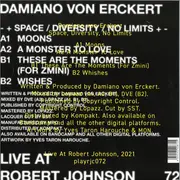 12inch Vinyl Single - Damiano von Erckert - Space, Diversity, No Limits
