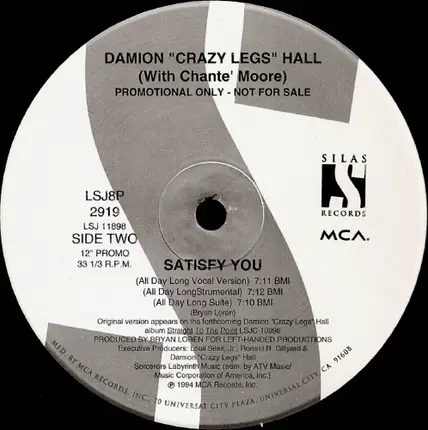 Damion Hall With Chanté Moore - Satisfy You