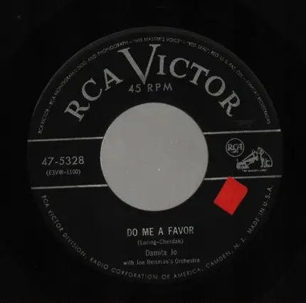 Damita Jo - Do Me A Favor / Don't You Care