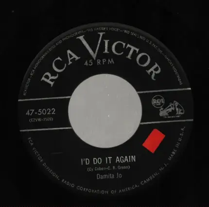 Damita Jo - I'd Do It Again