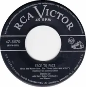 7inch Vinyl Single - Damita Jo With Harry Geller And His Orchestra - Face To Face / Sadie Thompson's Song