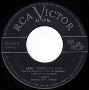 7inch Vinyl Single - Damita Jo With Harry Geller And His Orchestra - Face To Face / Sadie Thompson's Song