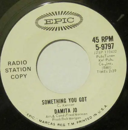 Damita Jo - Gotta Travel On