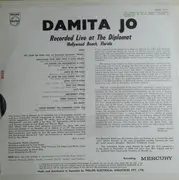 LP - Damita Jo - Damita Jo Recorded Live At The Diplomat - Mono
