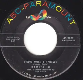 Damita Jo - How Will I Know?