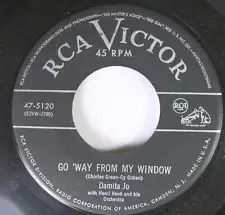 Damita Jo - Let Me Share Your Name / Go 'Way From My Window