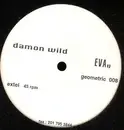 12inch Vinyl Single - Damon Wild - Eva EP - White Label With Black Text