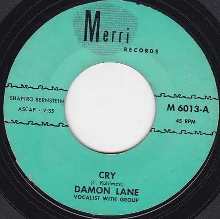 Damon - Cry / I've Got My Pride