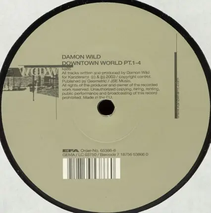 Damon Wild - DOWNTOWN WORLD