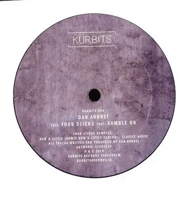 Dan Andrei - Ramble On / Four Sticks