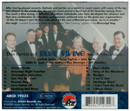 Dan Barrett & Blue Swing Featuring Rebecca Kilgore - Blue Swing