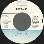7inch Vinyl Single - Dan Daniell - Matterhorn