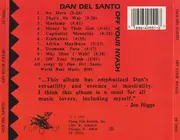 CD - Dan Del Santo - Off Your Nyash - Still Sealed