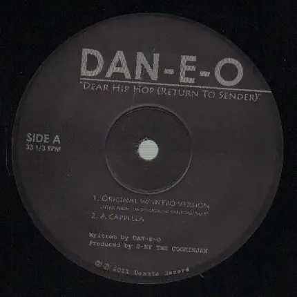 Dan-E-O - Dear Hip Hop (Return To Sender)