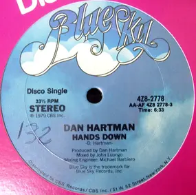 Dan Hartman - Hands Down