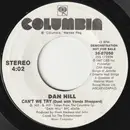 7inch Vinyl Single - Dan Hill Duet with Vonda Shepard - Can't We Try