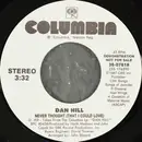 7inch Vinyl Single - Dan Hill - Never Thought (That I Could Love)