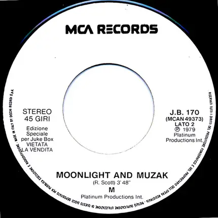 Dan-I / M - Monkey Chop / Moonlight And Muzak