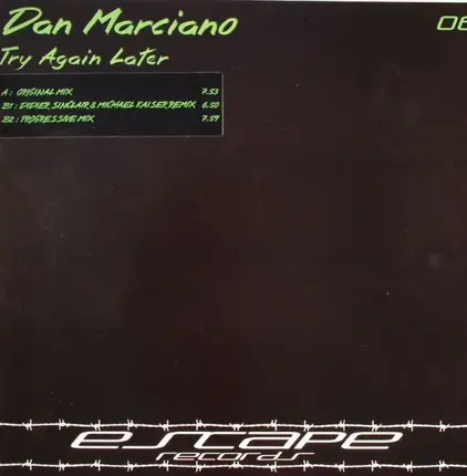 Dan Marciano - Try Again Later