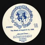 Dan Seals / Alan Jackson / Clint Black a.o. - Country Music's Top Ten - The Week Of August 6-12, 1990