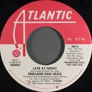 7inch Vinyl Single - Dan Seals - Late At Night - Promo Copy