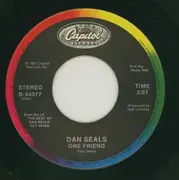 7inch Vinyl Single - Dan Seals - One Friend