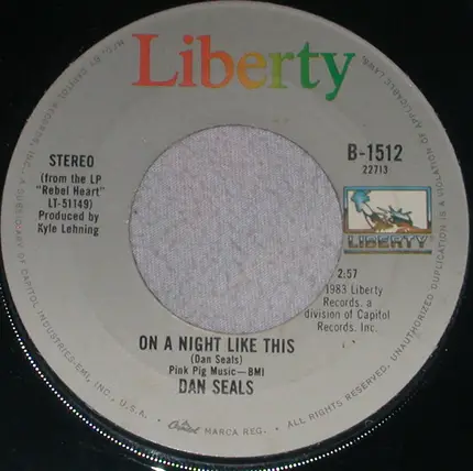 Dan Seals - You Really Go For The Heart