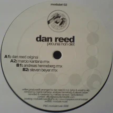 Dan Reed - Pecunia Non Olet