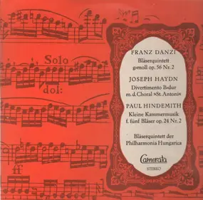 Franz Joseph Haydn - Bläserquintet g-mol op.56 Nr.2 / Divertimento B-dur
