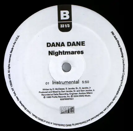 Dana Dane - Nightmares