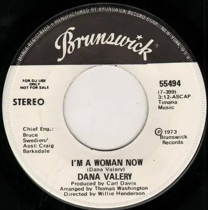 Dana Valery - I'm A Woman Now