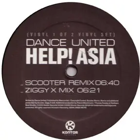 Dance United - Help Asia! (Vinyl 1 of 2)