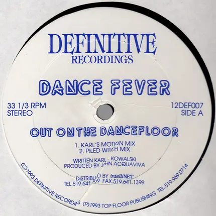 Dance Fever - Out On The Dancefloor