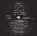 12inch Vinyl Single - Dance Society - Are You Ready?