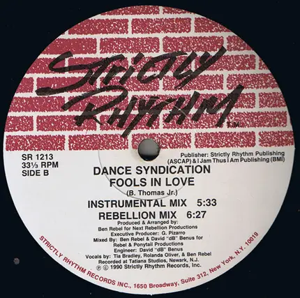 Dance Syndication - Fools In Love