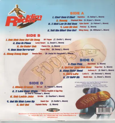 Dancehall Sampler - Riddim Rider Vol. 12
