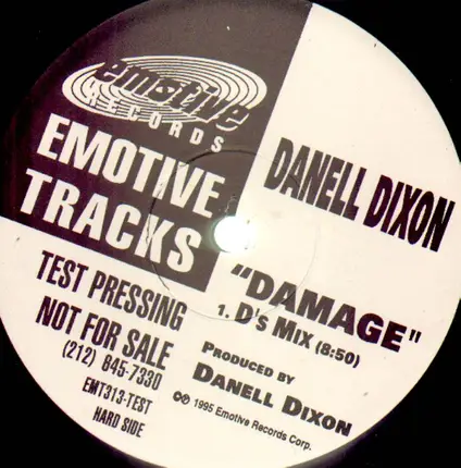 Danell Dixon - Damage / New York Underground