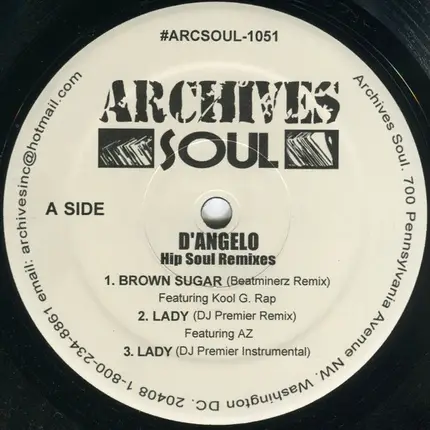 D'Angelo - Hip Soul Remixes