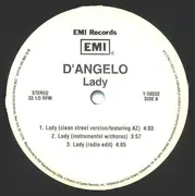 12'' - D'Angelo - Lady