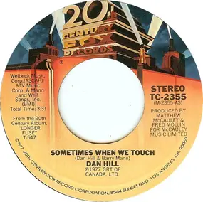 Dan Hill - Sometimes When We Touch