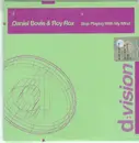 CD Single - Daniel Bovie & Roy Rox - Stop Playing With My Mind - Cardboard Promo