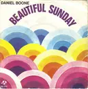 7inch Vinyl Single - Daniel Boone - Beautiful Sunday - Orange injection moulded labels