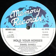 12inch Vinyl Single - Daniel Danieli - Hold Your Horses / The Race