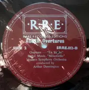 LP - Daniel Francois Esprit Auber - Overtures Vol.2 - embossed