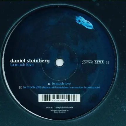 Daniel Steinberg - To Much Love