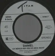 7inch Vinyl Single - Daniel - 1000 Rote Rosen