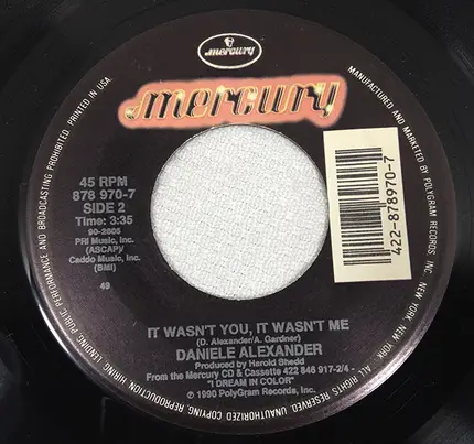 Daniele Alexander - I Know What I Do Know / It Wasn't You, It Wasn't Me