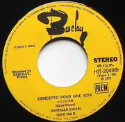 7inch Vinyl Single - Danielle Licari - Concerto Pour Une Voix