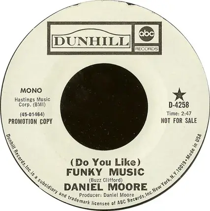 Daniel Moore - (Do You Like) Funky Music