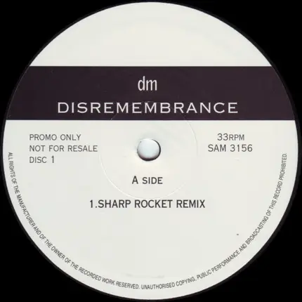 Dannii Minogue - Disremembrance